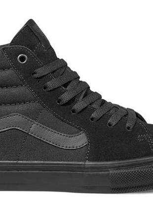 Кеды высокие vans skate sk8-hi triple black - vn0a5fccbka1 фото