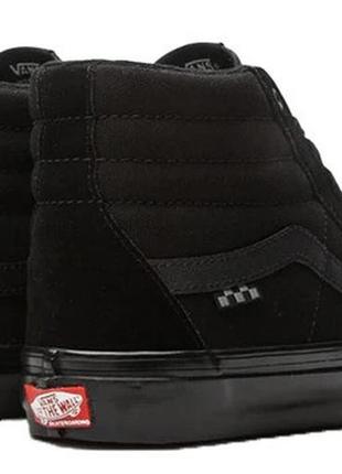 Кеды высокие vans skate sk8-hi triple black - vn0a5fccbka3 фото