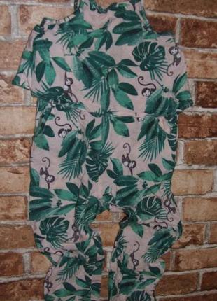 Ромпер летний комбинезон девочке 4 - 5 лет