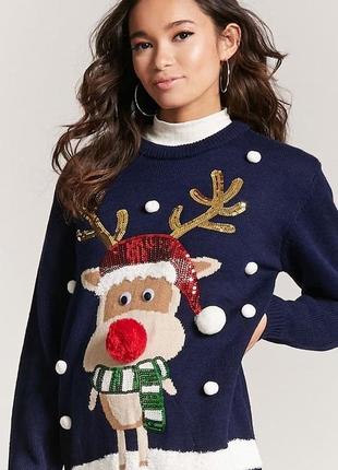 🎄 🎅 ✨ вишуканий новорічний  светр