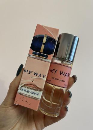 Парфуми giorgio armani - my way 40 мл.💫 парфуми, духи, туалетна вода, спрей, тестер, пробнік1 фото