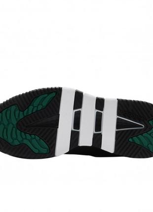 Кроссовки adidas niteball core black cloud white sub green5 фото