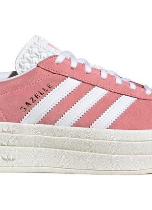 Кроссовки adidas gazelle platform bold super pop pink - ig9653