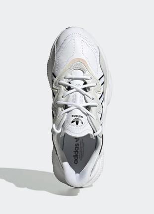 Кроссовки adidas ozweego white black grey fv25554 фото