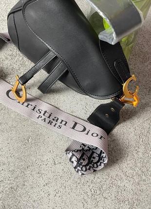 Christian dior saddle black8 фото