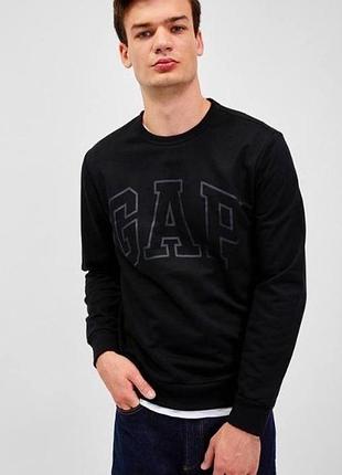Свитшот худи толстовка на флисе gap размер л кофта  мужская  оригинал