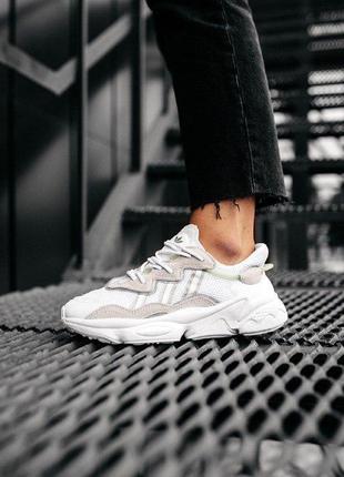 Кроссовки adidas ozweego cloud white9 фото