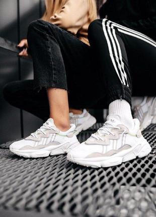 Кроссовки adidas ozweego cloud white4 фото