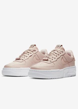 Кросівки nike air force 1 pixel particle beige3 фото