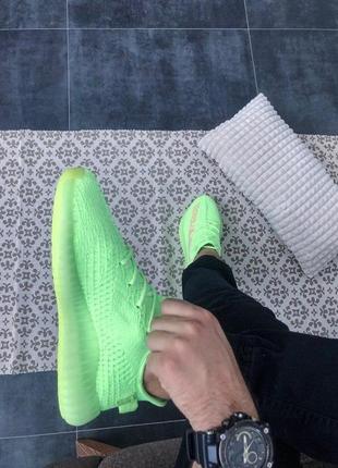 Кроссовки adidas yeezy boost v2 350 glow green10 фото