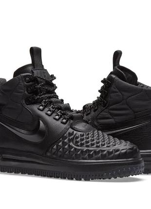 Кроссовки nike lunar force 1 duckboot black - 916682-0023 фото