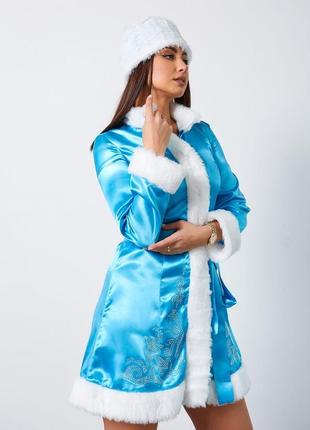 Новогодний костюм снегурочки2 фото