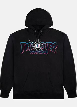 Худи черный loys thrasher nova black