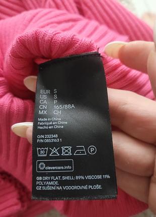 Рожева шикарна кофточка h&amp;m 6