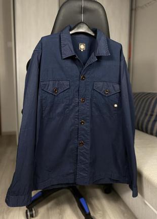 Куртка рубашка харрингтон harrington overshirt pretty green1 фото