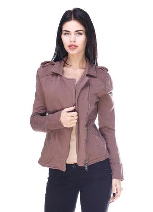 Женский жакет коричневый deha размер м