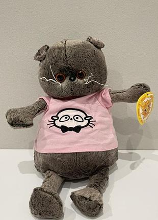 Мягкая игрушка budi basa кот басик в различных нарядах - 20 см