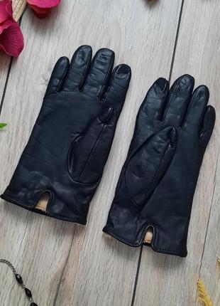Теплые кожаные перчатки, чатки кожаные9 фото