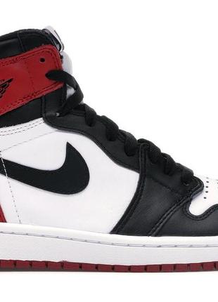 Кросівки nike air jordan 1 retro high og black toe