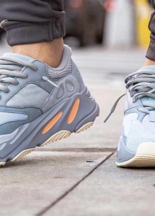 Кроссовки adidas yeezy boost 700 inertia - eg75979 фото