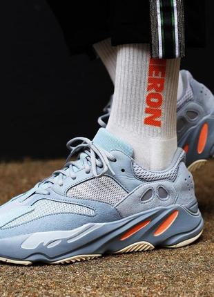 Кроссовки adidas yeezy boost 700 inertia - eg75976 фото