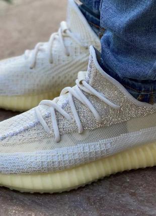 Кроссовки adidas yeezy boost 350 v2 natural - fz52467 фото