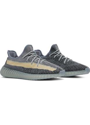 Кроссовки adidas yeezy boost 350 v2 ash blue - gy76573 фото