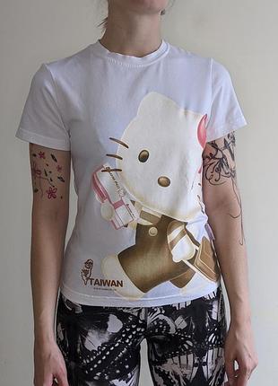 Футболка hello kitty