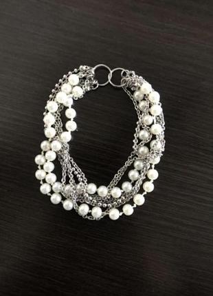 Браслет жемчуг