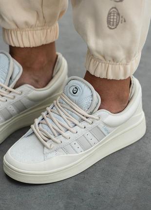 Кроссовки adidas campus light bad bunny cream homme - fz58236 фото