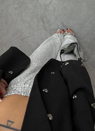 Брюки из пайетки