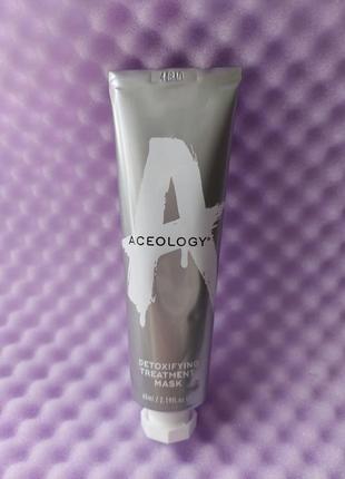 Детокс маска для обличчя aceology detoxifying treatment mask 65ml