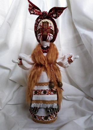 Кукла мотанка подарок оберег сувенир ручной работы2 фото
