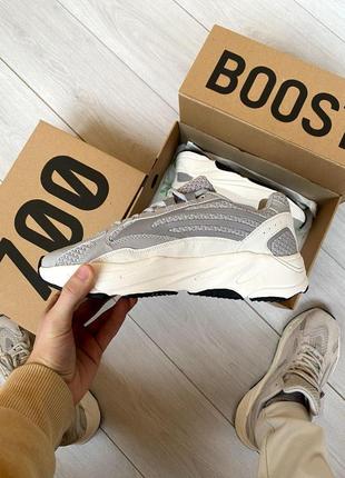 Новинка мужские кроссовки стилини  adidas yeezy 700 v2 static gray2 фото