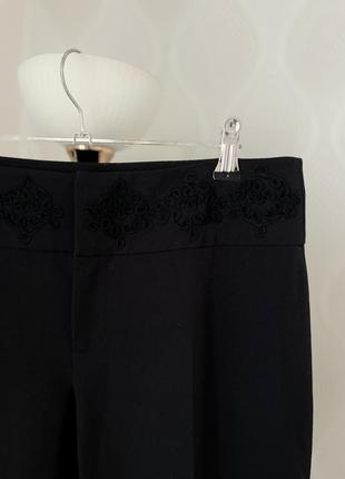 Черные прямые брюки в размере xs-s от street one3 фото