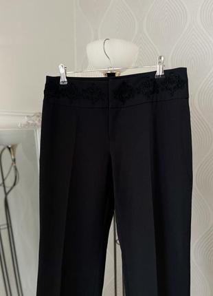 Черные прямые брюки в размере xs-s от street one4 фото