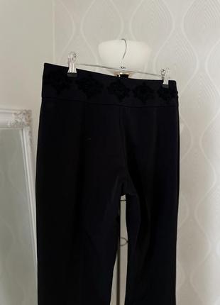 Черные прямые брюки в размере xs-s от street one5 фото
