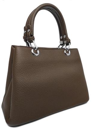 Сумка женская коричневая недорогая 490917 распродажа