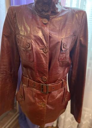 Куртка кожаная