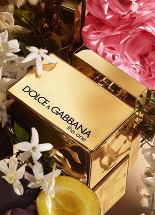 Чрезвычайно шлейфовый изысканный аромат от dolce &amp; gabbana the one gold eau de parfum intense 75ml😍💝 ( оригинал!!)