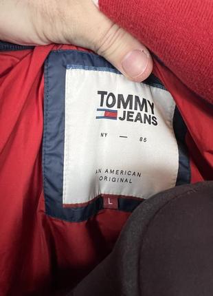 Tommy hilfiger jeans down мужской пуховик томми хилфигер куртка зимняя3 фото