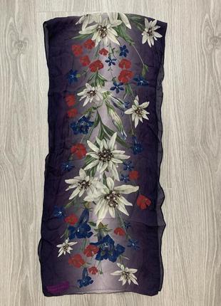 Talbot runhof шовковий шарфик 💯 % шовк