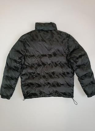 Куртка , пуховик trapstar t jacquard puffer jacket black3 фото