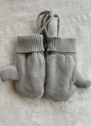 Детский теплый набор шапка снуд перчатки6 фото