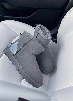 ugg Bpth mini grey угги уггі