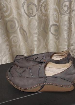 Дуже якісні стильні шкіряні брендові мокасини clark's  active air
