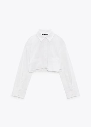 Сорочка кроп zara