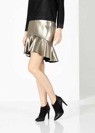 Стильна блискуча спідниця