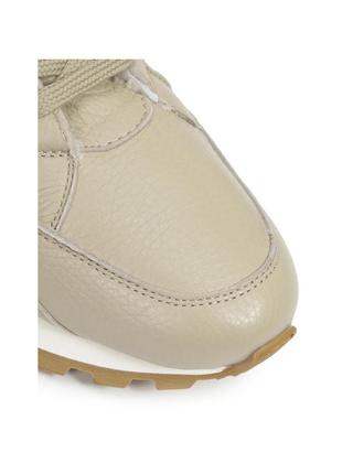 Кожаные итальянские 🇮🇹 теплые зимние кроссовки на хктри, овчина viole blanche 38 39 размер9 фото