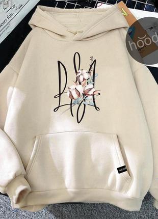 Худи оверсайз на флисе